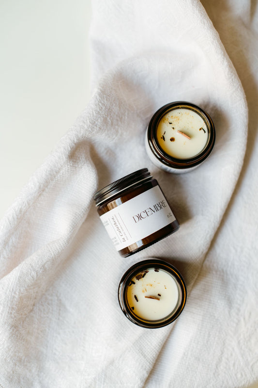 candela profumata vaniglia e biscotto