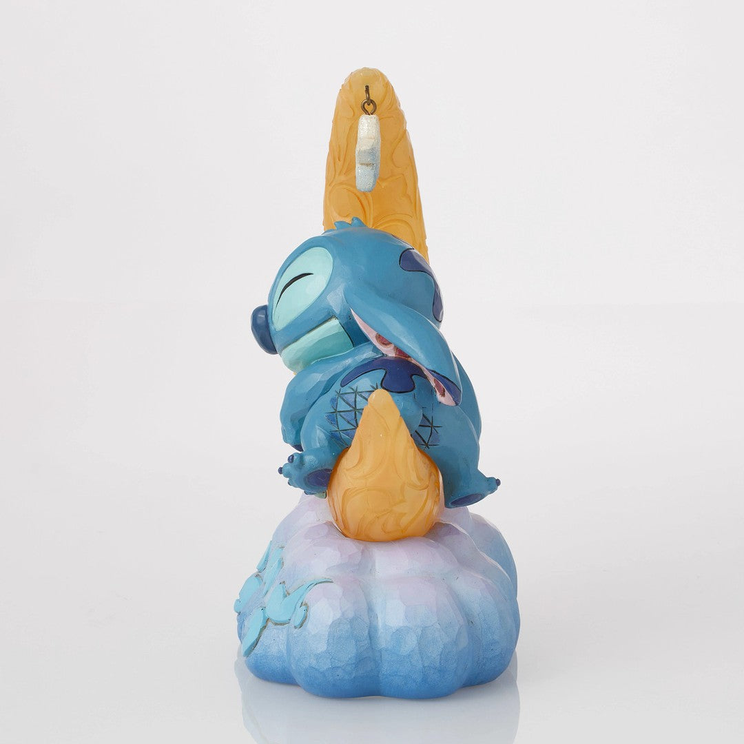 Jim Shore - Stitch che dorme su luna.