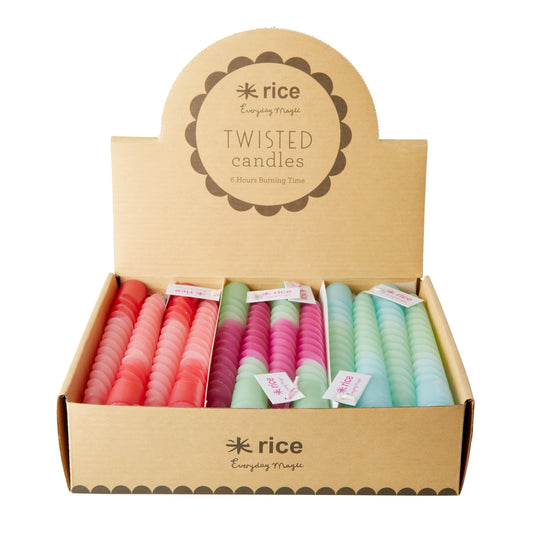 Rice - candele lunghe colorate