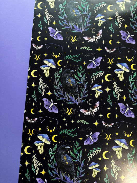 carta da pacchi illustrata originale