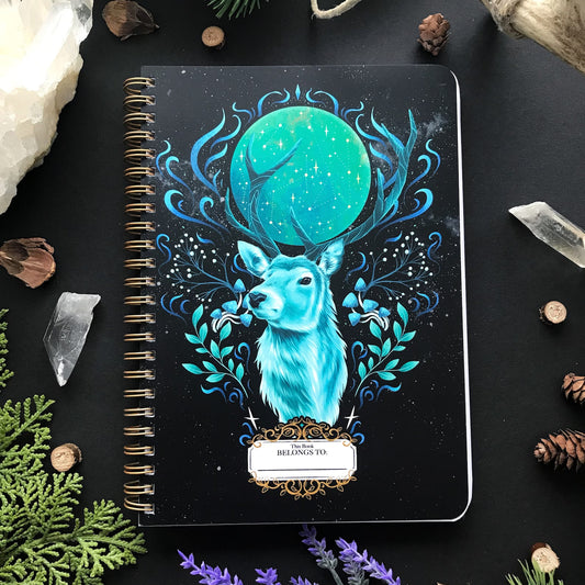 quaderno bullet journal cervo harry potter