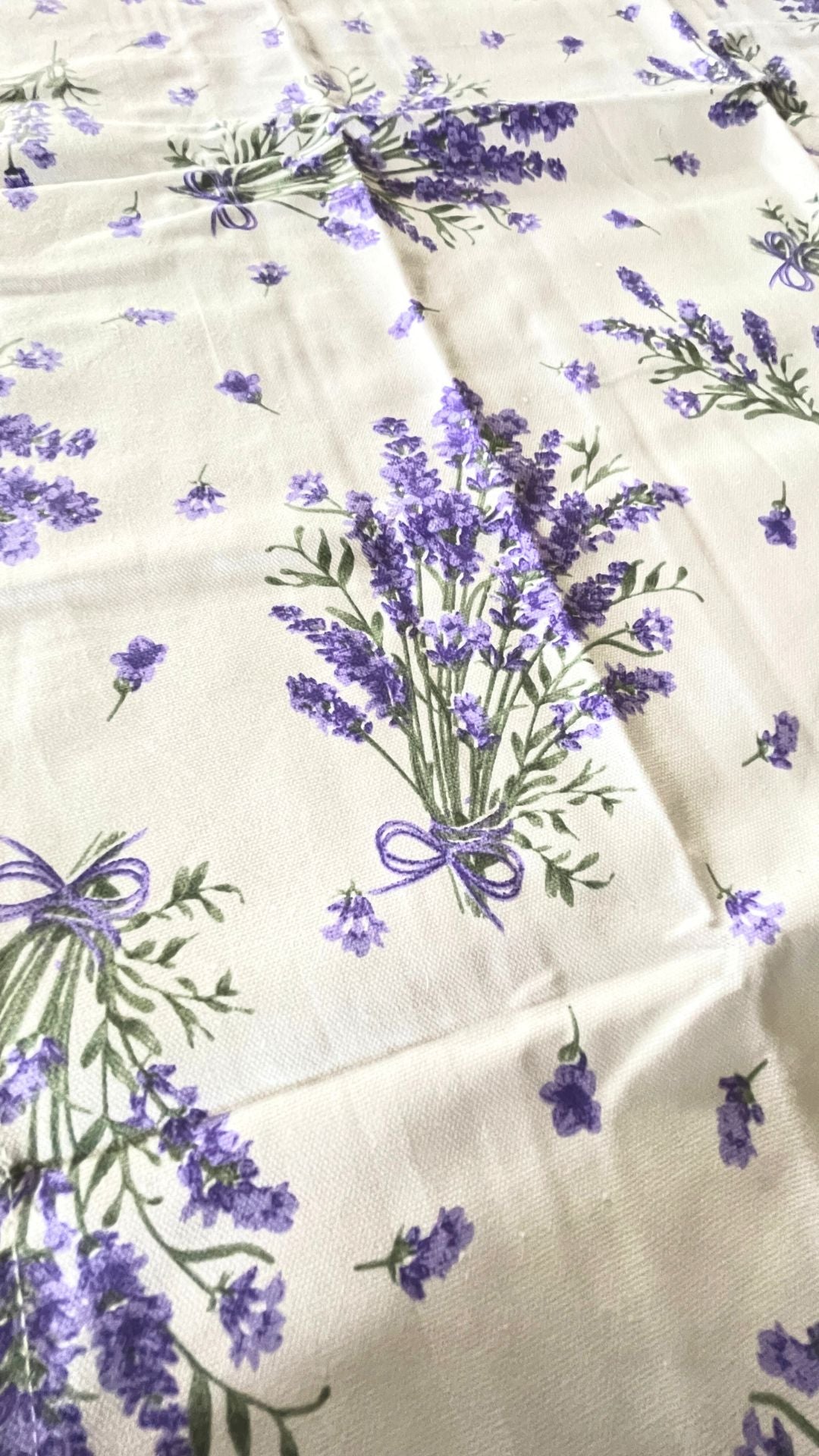 canovaccio in cotone lavanda