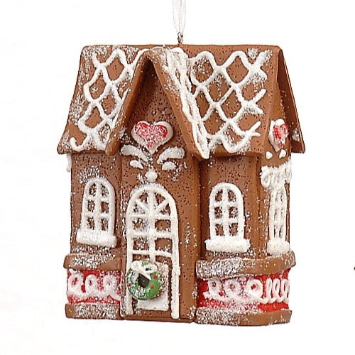 addobbo natalizio casa pan di zenzero con glassa