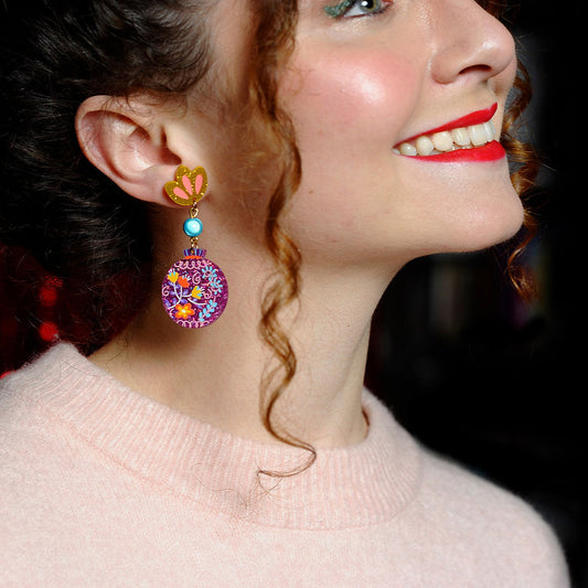 orecchini originali natale idea regalo