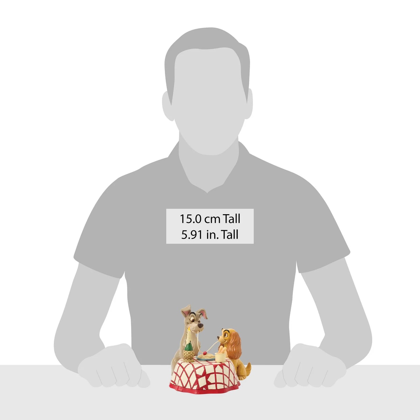 70° anniversario lilli e il vagabondo jim shore