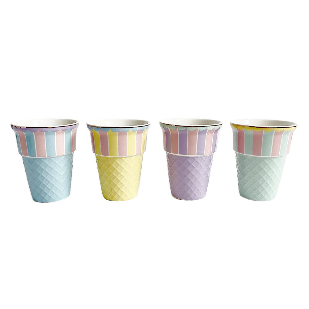 Miss Etoile - set di coppette gelato alte