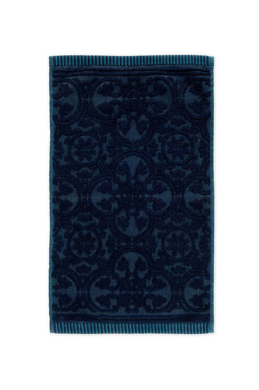 Pip Studio asciugamano blu scuro jacquard