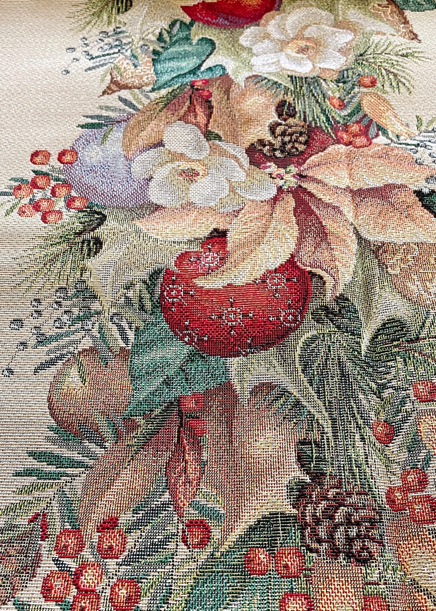 runner poinsettie vingi tavola natale