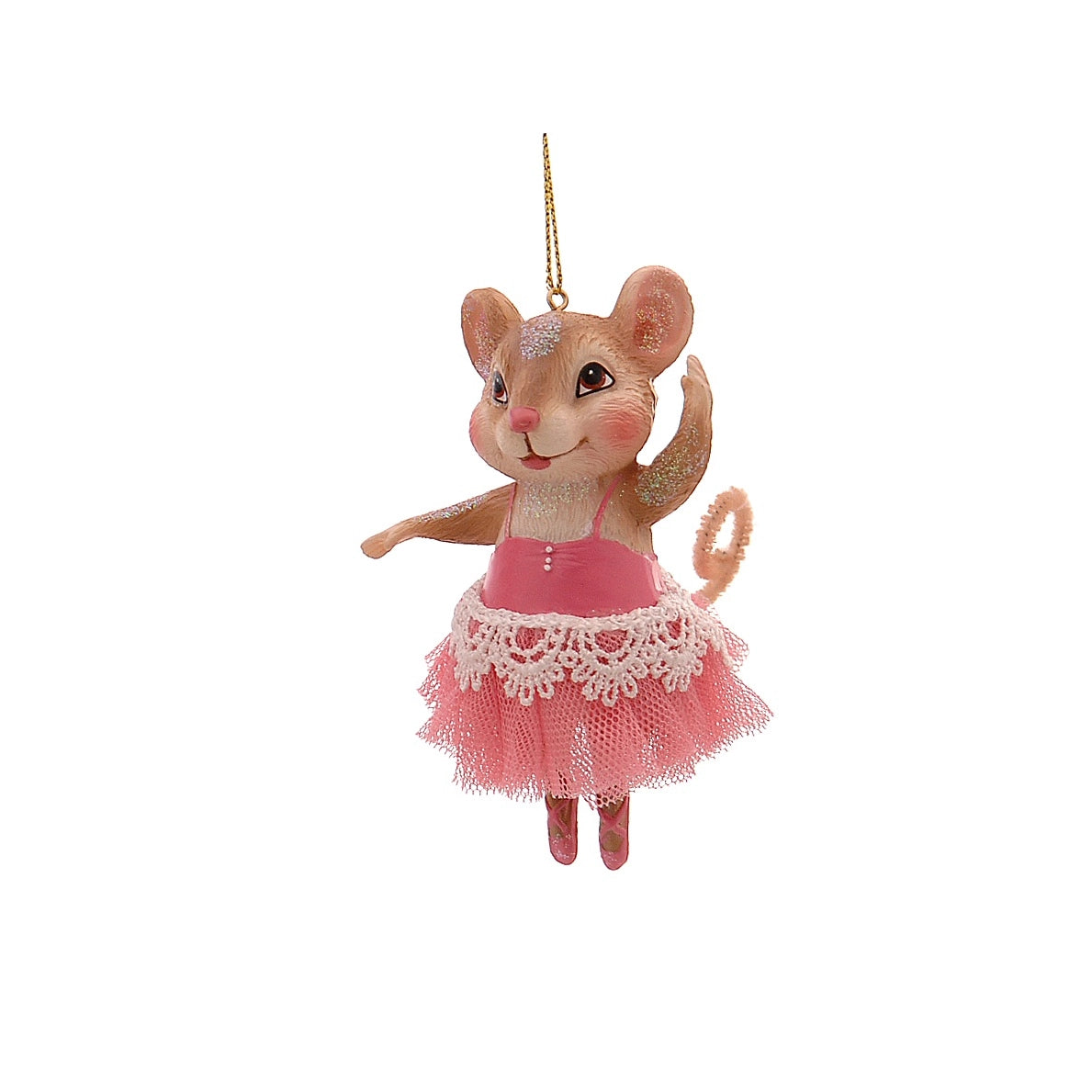 addobbo topina tutù rosa ballerina classica