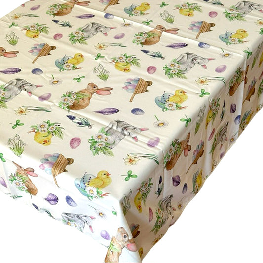 tovaglia pasquale antimacchia per 6