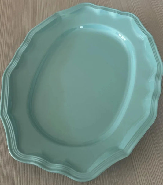 vassoio decorativo verde menta melamina