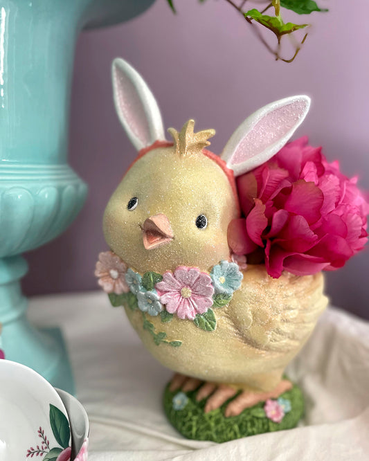 Centrotavola pulcino giallo pasqua