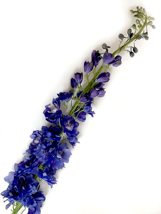 fiore artificiale delphinium viola