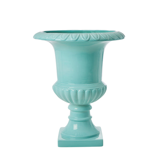 Rice vaso decorativo in ceramica menta