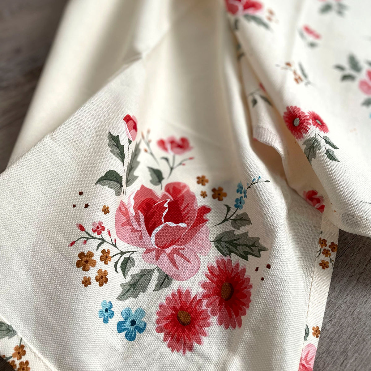 Clayre and Eef strofinacci con stampa fiori