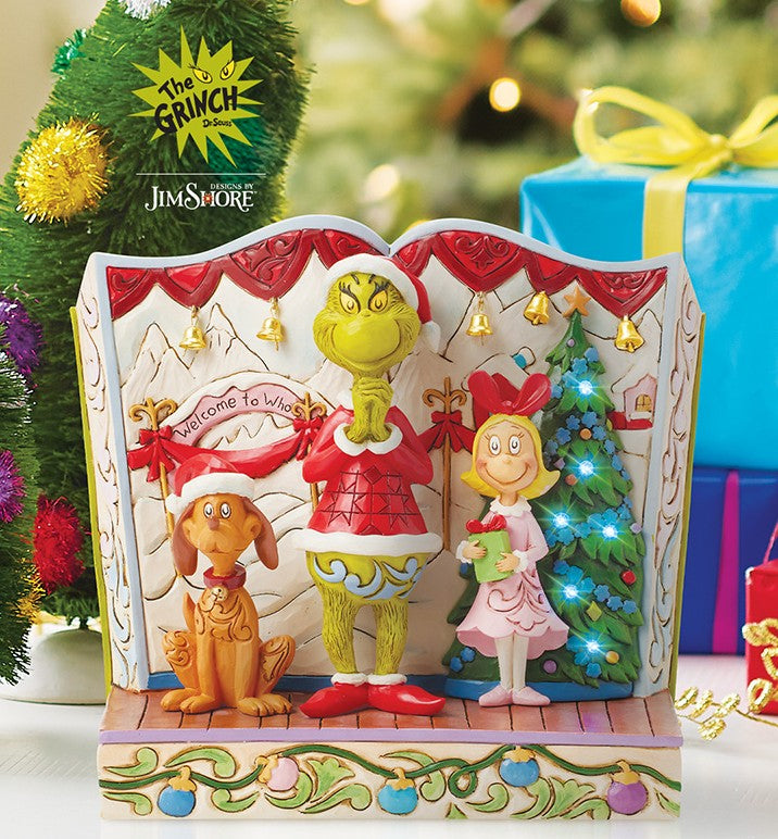 grinch storybook Jim shore edizione limitata autografata