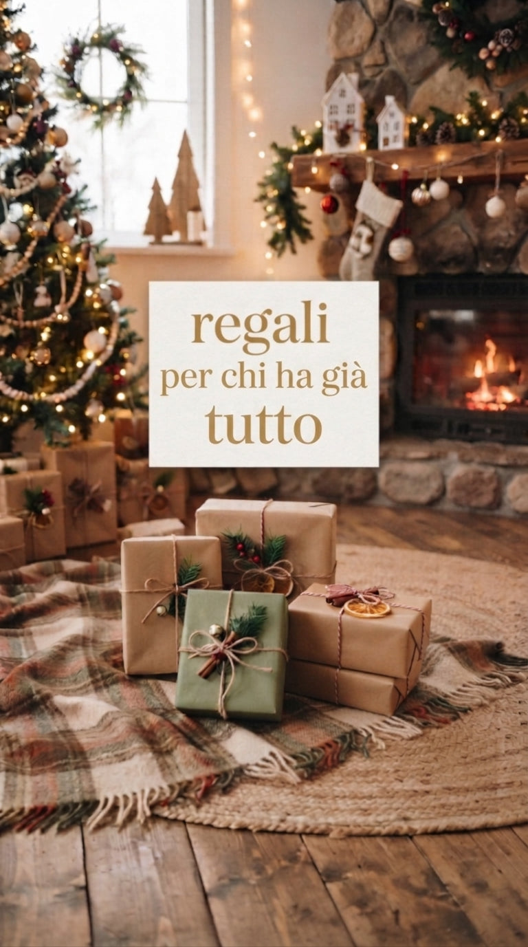 Regali per chi ha già tutto
