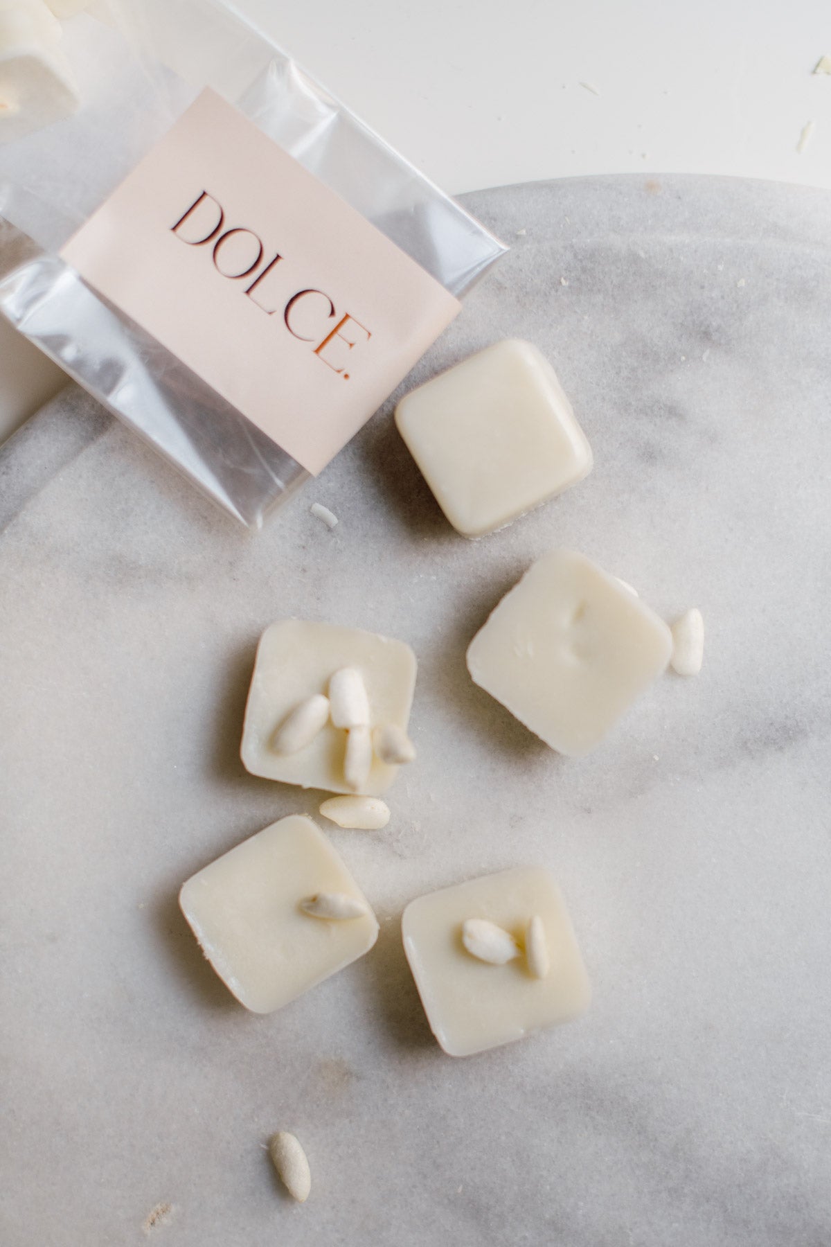 cialde di cera cioccolato bianco