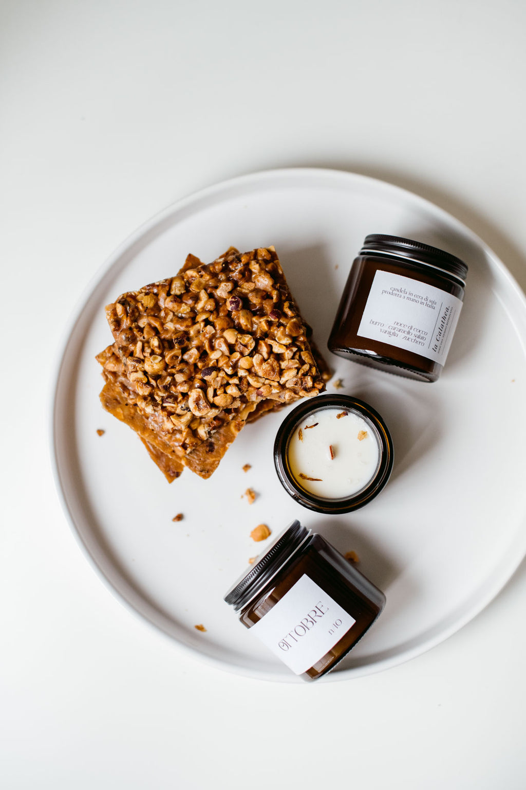 candela vegan artigianale caramello salato
