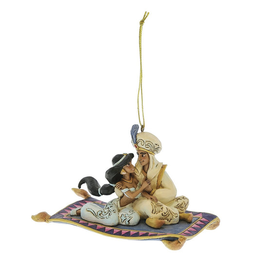 Jasmine e Aladdin addobbo natalizio disney