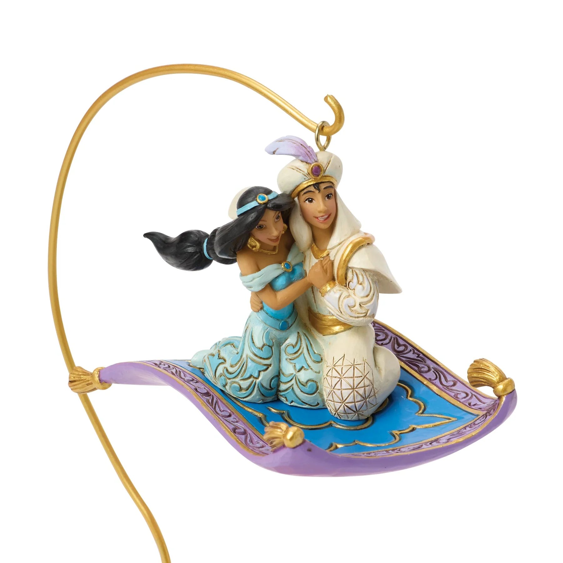 figure aladdin e jasmine disney jim shore
