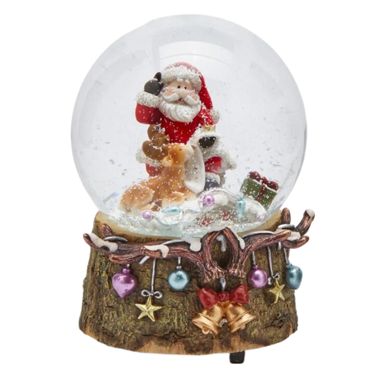 EDG - carillon di babbo natale con renna