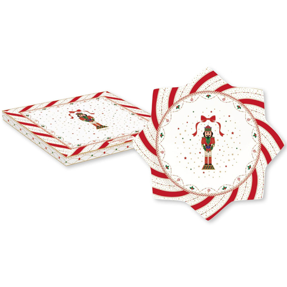 piatto torta natalizio nutcracker twist easy life