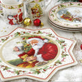 easy life piatto portata dolce babbo natale vintage