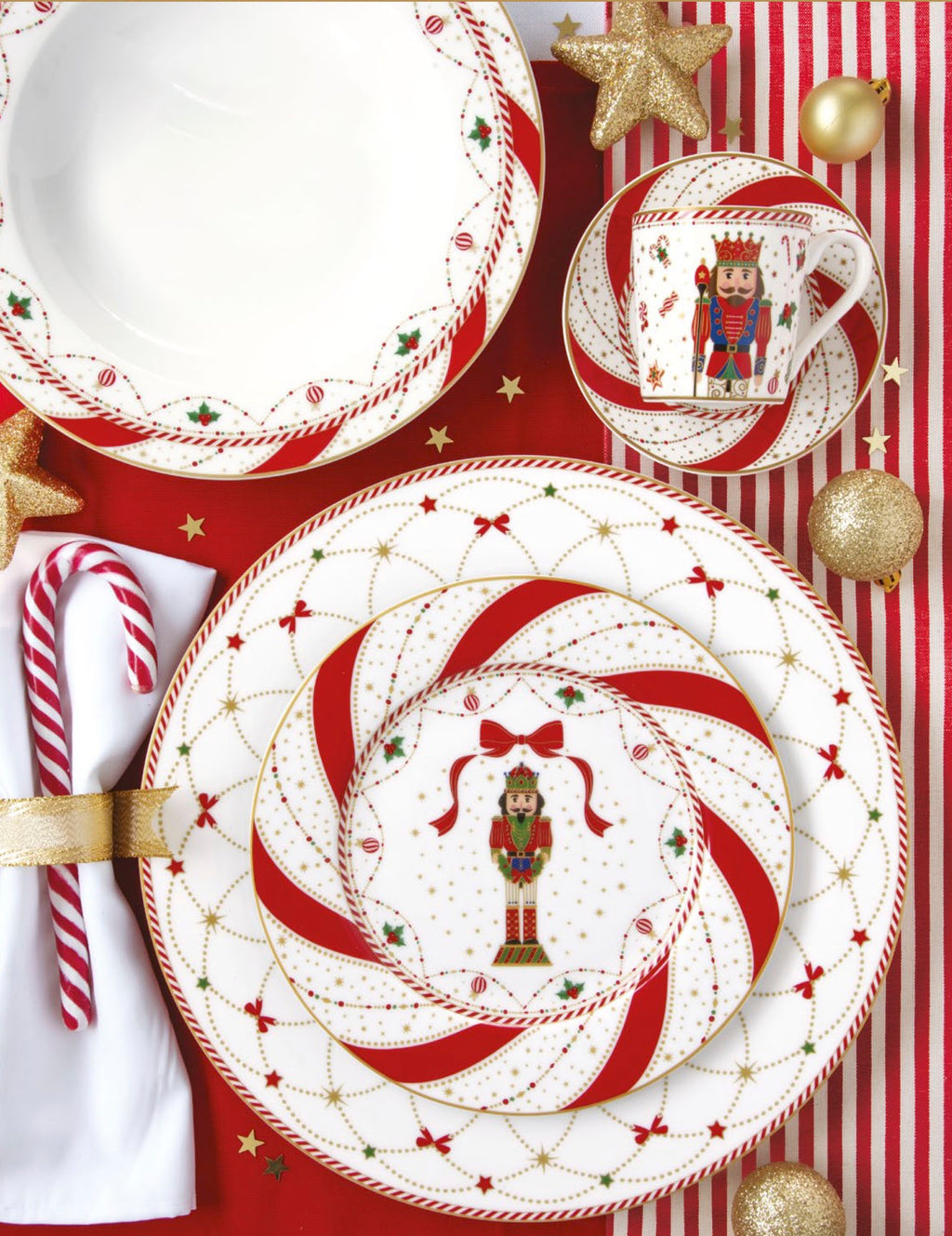copertina natalizia piatti easy life nutcracker twist