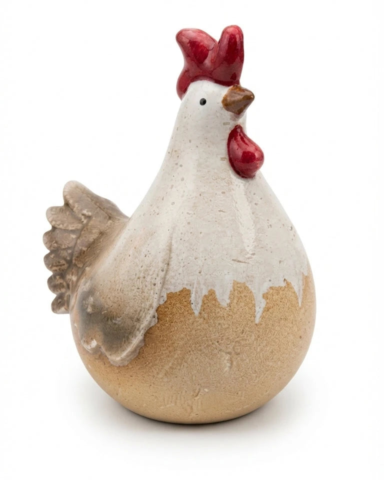 decorazione casa gallo ceramica