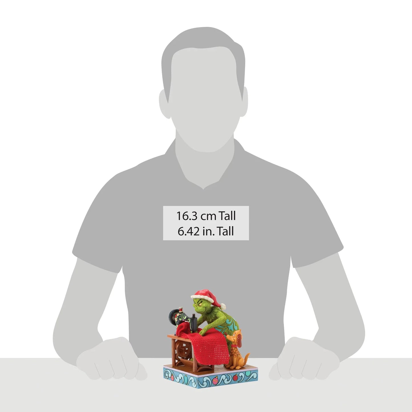 Jim Shore - Grinch con macchina da cucire