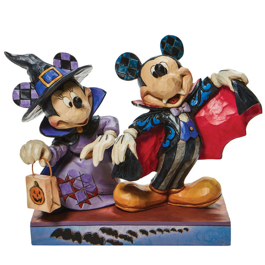 jim shore Minnie e topolino halloween