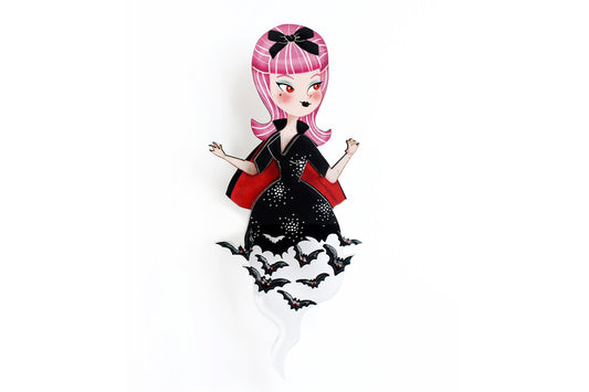 accessorio artigianale hallowen vampira