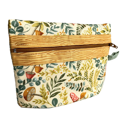 Nemeria - pochette trucchi fatta a mano in cotone