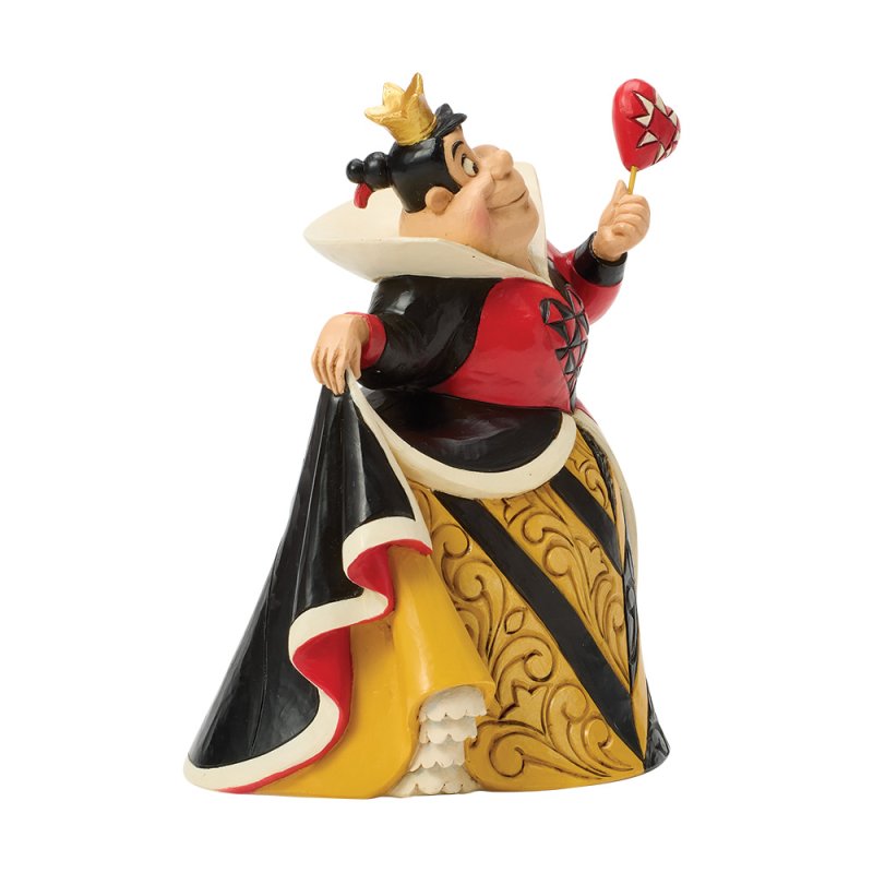 regina di cuori disney statua