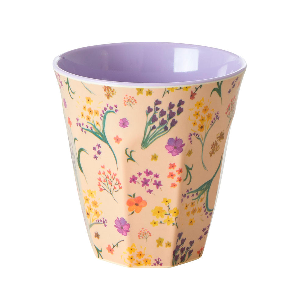tazza rice con fiori di campo