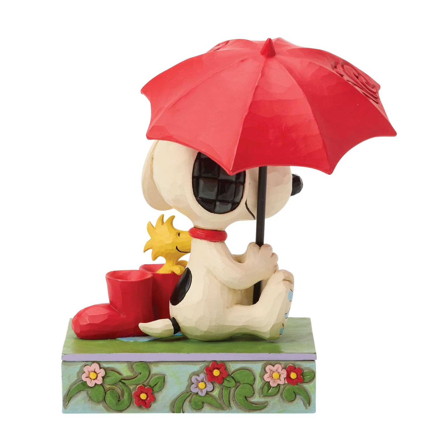 idea regalo snoopy statua da collezione