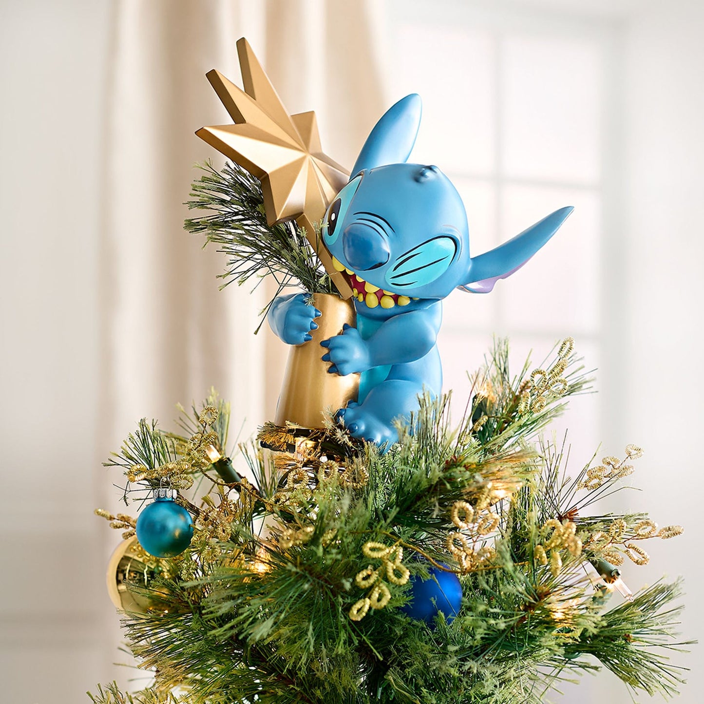puntale albero disney stitch stella