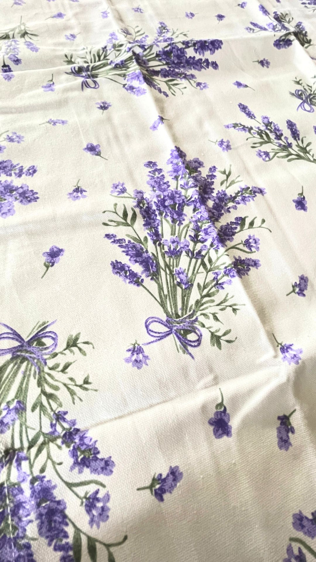 canovaccio in cotone lavanda
