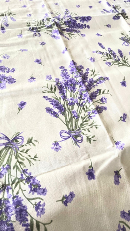 canovaccio in cotone lavanda