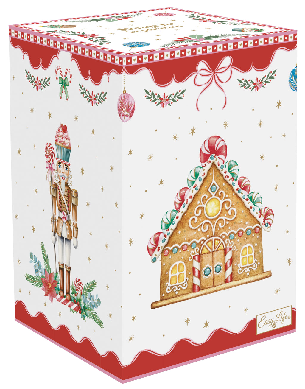 scatola barattolo porcellana gingerbread