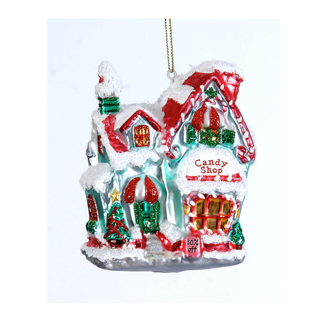 decorazione natalizia in vetro vetur Candy shop