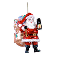 vetur decorazione natalizia Santa con regali