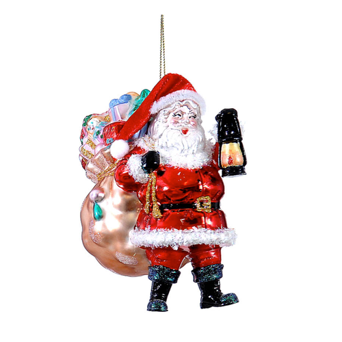 vetur decorazione natalizia Santa con regali