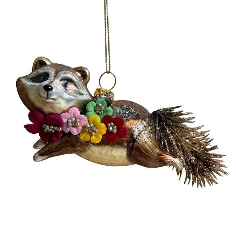 addobbo natalizio vetro originale animali