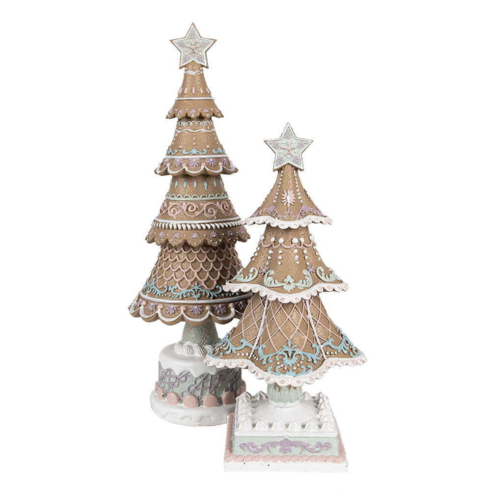 albero natalizio decorato colori pastello