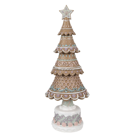 Clayre & Eef - Albero di Natale Pan di Zenzero - Decorazione Natalizia Elegante