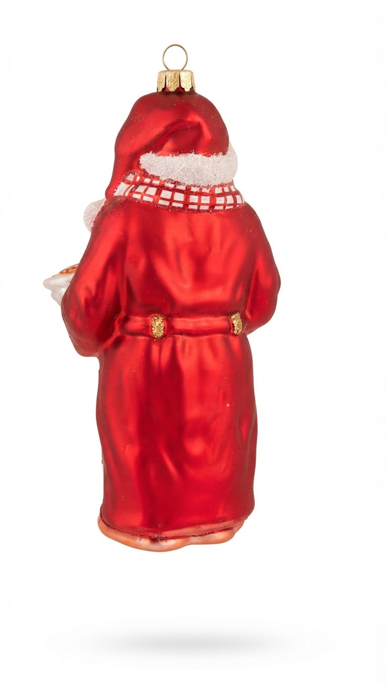 decorazione albero natale vetro