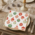Christmas Eve tovaglioli carta natalizi eleganti