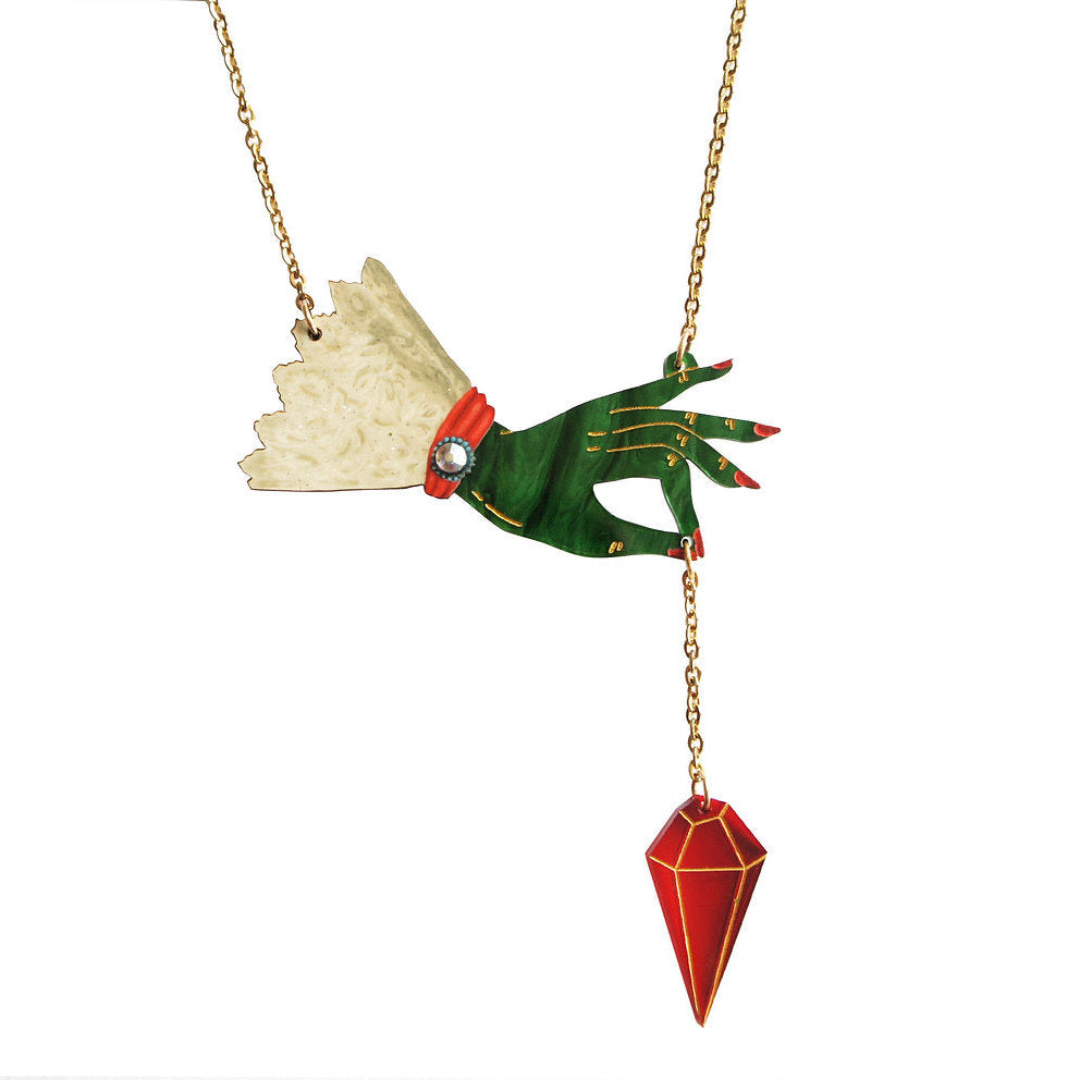 film wicked collana artigianale pendente 
